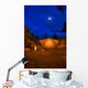 Camp Site At Night, Utah, Usa Wall Mural