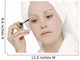 Woman Applying Mascara Wall Mural