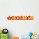 Halloween Pumpkins Wall Decal