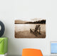 Mountain Lake View Wall Mural