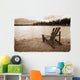Mountain Lake View Wall Mural