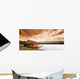 Enjoying A Mountain Lake View Wall Mural