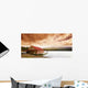 Enjoying A Mountain Lake View Wall Mural