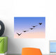 Flock Of Geese Wall Mural
