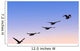 Flock Of Geese Wall Mural