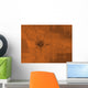A Rust Colored Background Wall Mural