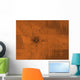 A Rust Colored Background Wall Mural