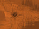 A Rust Colored Background Wall Mural