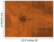 A Rust Colored Background Wall Mural