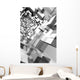 3-D Boxes Wall Mural
