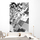 3-D Boxes Wall Mural