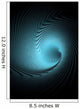 3-D Vortex Wall Mural