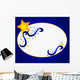 Christmas Stars Design Wall Mural