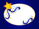 Christmas Stars Design Wall Mural