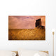 Grain Elevator And Crop Wall Mural