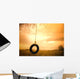 Tire Swing Wall Mural