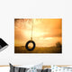 Tire Swing Wall Mural
