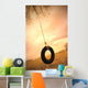 A Tire Swing Wall Mural