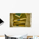 Stack Of Antique Books Wall Mural