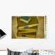 Stack Of Antique Books Wall Mural