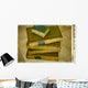Stack Of Antique Books Wall Mural
