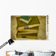 Stack Of Antique Books Wall Mural