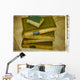 Stack Of Antique Books Wall Mural