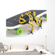 Frog On A Skateboard Wall Mural