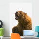 Bear With Tongue Out Of Mouth Wall Mural