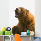 Bear With Tongue Out Of Mouth Wall Mural