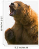 Bear With Tongue Out Of Mouth Wall Mural