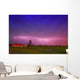Lightning In Sky, Saskatchewan, Canada Wall Mural