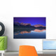 Reflections On Upper Kananaskis Lake Wall Mural