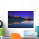 Reflections On Upper Kananaskis Lake Wall Mural