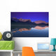 Reflections On Upper Kananaskis Lake Wall Mural
