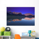Reflections On Upper Kananaskis Lake Wall Mural