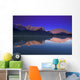 Reflections On Upper Kananaskis Lake Wall Mural