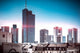 Frankfurt Skyline Sunrise Wall Decal