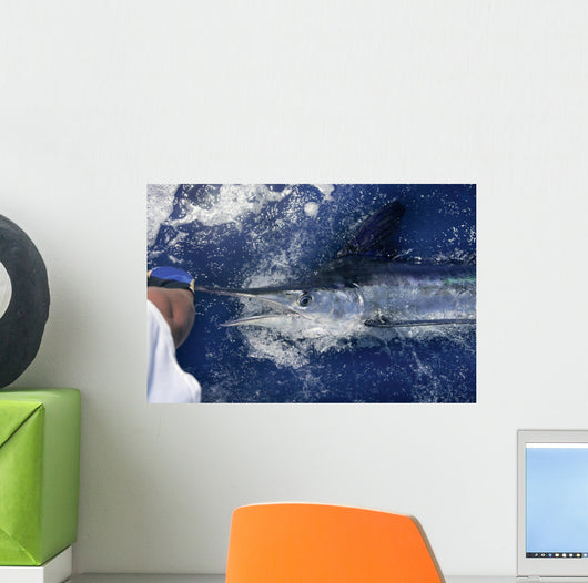 Atlantic White Marlin Big Game Sportfishing Wall Mural
