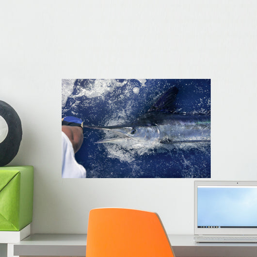 Atlantic White Marlin Big Game Sportfishing Wall Mural