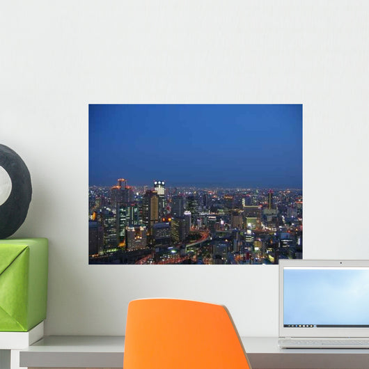 City Osaka Wall Decal