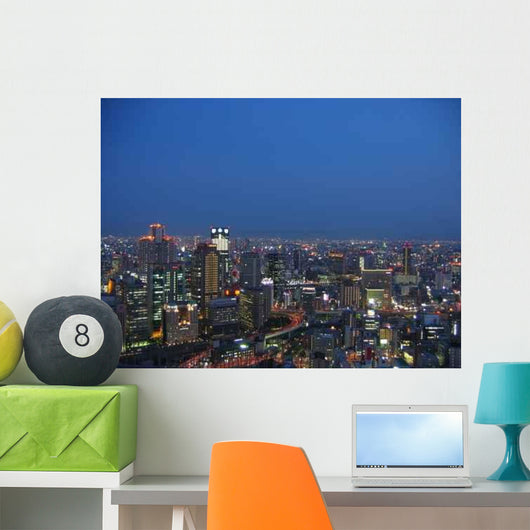 City Osaka Wall Decal