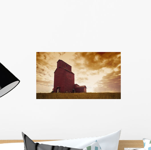Grain Elevator Wall Mural