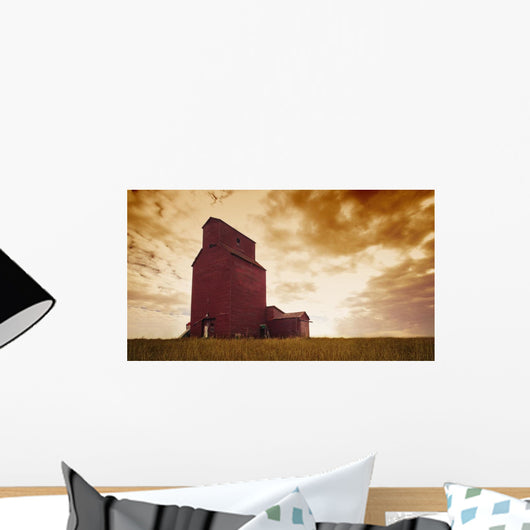 Grain Elevator Wall Mural
