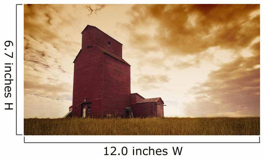 Grain Elevator Wall Mural