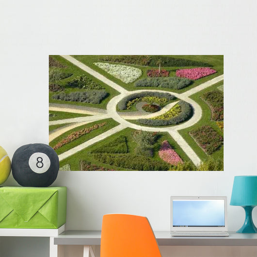 Flower Park Wall Decal Design 2