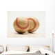 Two Dirty Baseballs Wall Mural