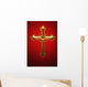 Jeweled Cross Wall Mural