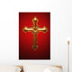 Jeweled Cross Wall Mural