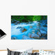 Water Rushing Through Rocks Wall Mural